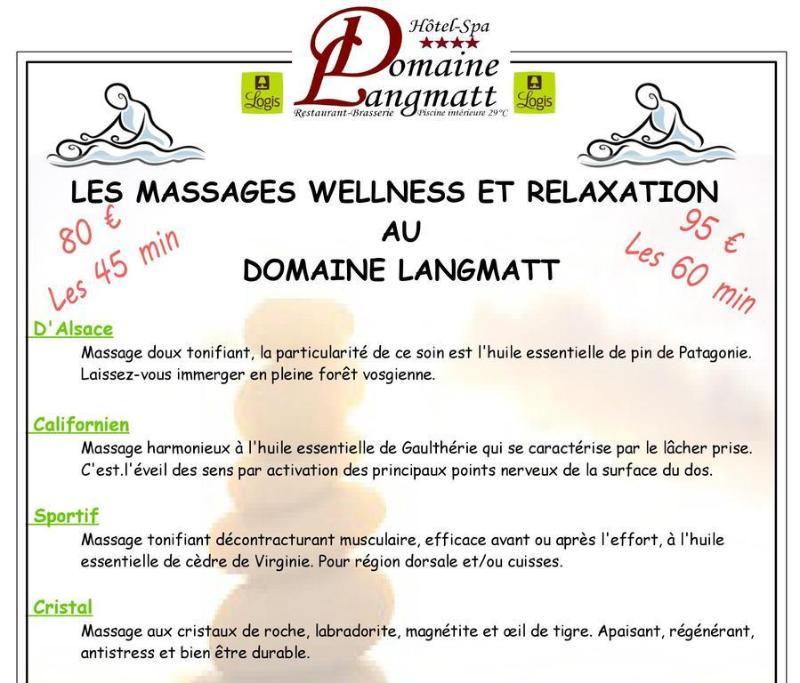 Hotel-Spa & Restaurant Logis Domaine Langmatt 뮈르바흐 외부 사진
